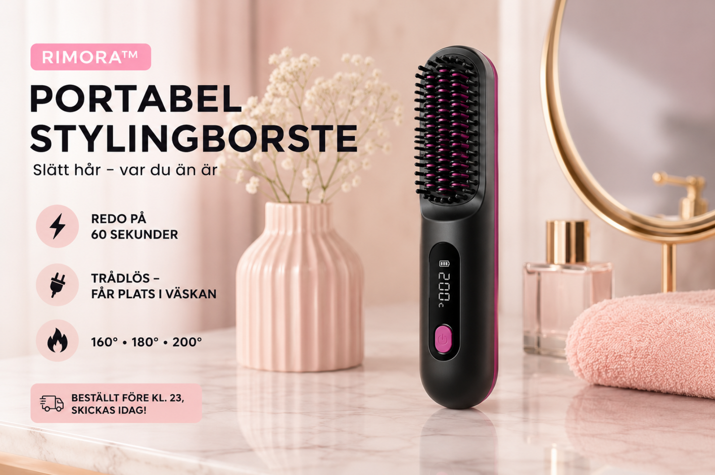 Rimora™ Portabel Stylingborste
